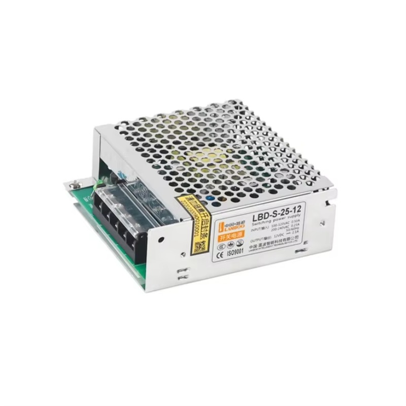 Power Supply 12V - แหล่งจ่ายไฟแบบสวิตชิ่ง S Series 25W, แรงดันขาออก 12V/24V