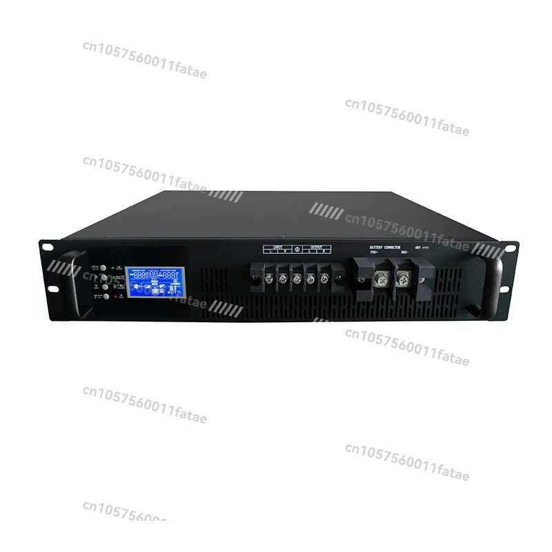 Server Power Supply - เครื่องสำรองไฟออนไลน์ (UPS) แบตเตอรี่ลิเธียม 48V คลื่นไซน์บริสุทธิ์ 6KVA
