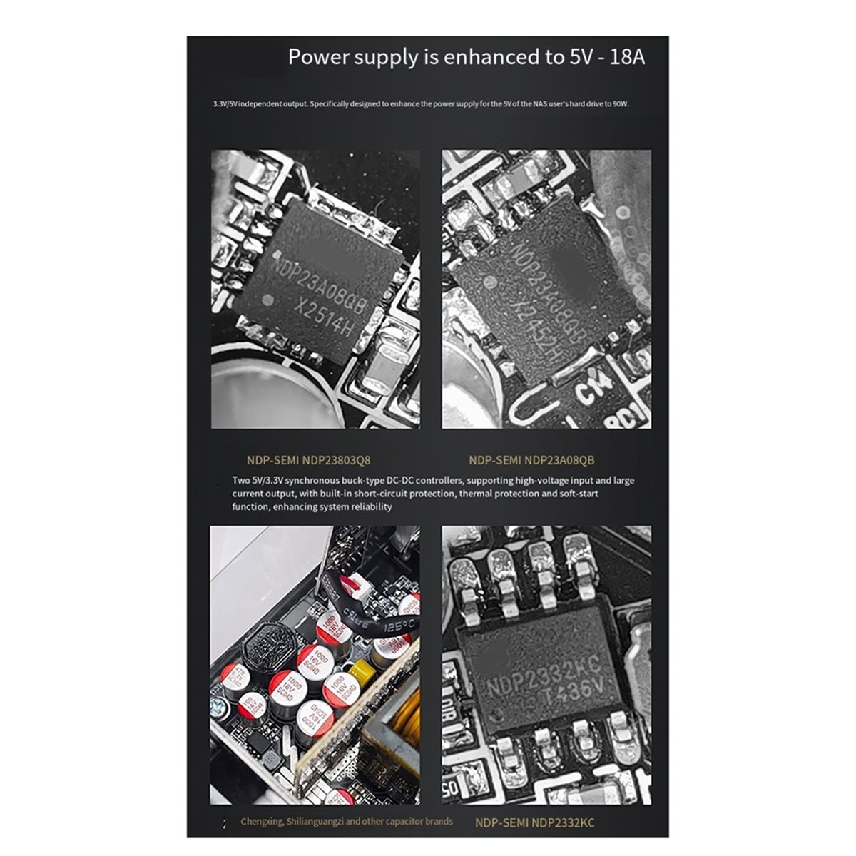[AC18 Digital]/แหล่งจ่ายไฟแบบโ - Flex Atx Power Supply 600W 1U บทวิจารณ์และราคา