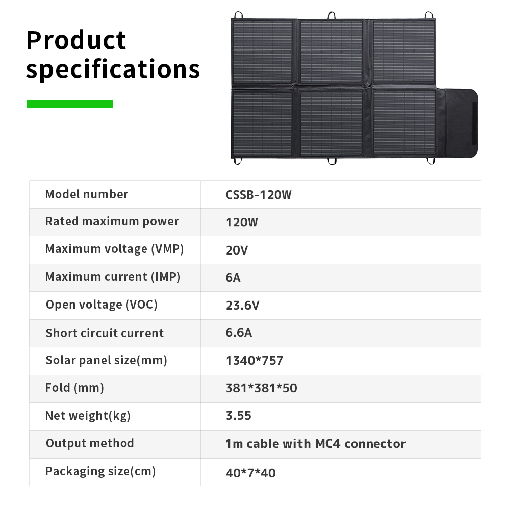 แผงโซลาร์เซลล์แบบพกพา 400W 300 - Power Supply บทวิจารณ์และราคา