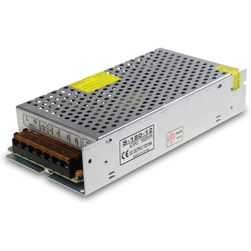 DC 12V 15A 180W หม้อแปลงไฟฟ้าส - Power Supply 12V บทวิจารณ์และราคา