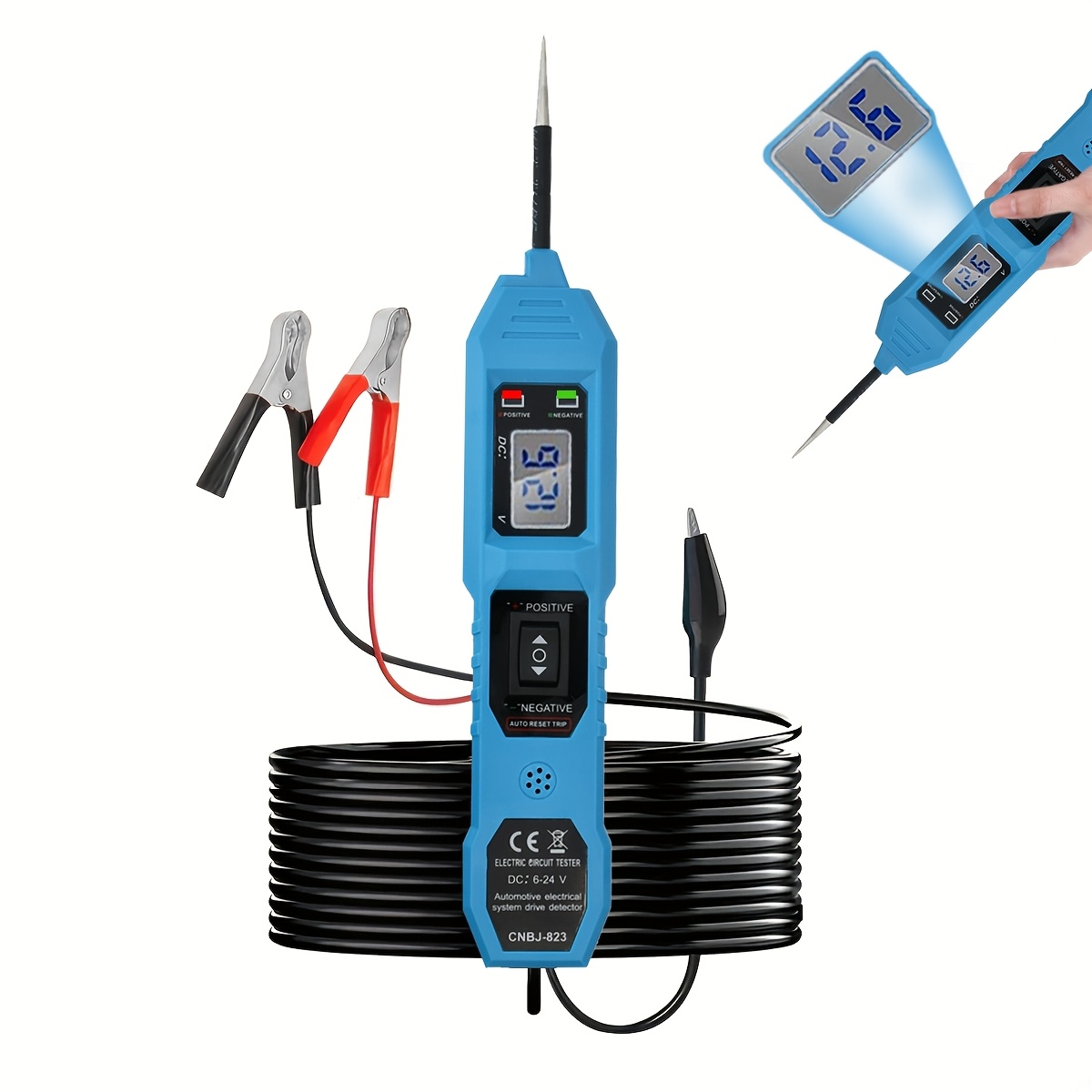 เครื่องทดสอบวงจรไฟฟ้า 6V-24V D - Power Supply Tester บทวิจารณ์และราคา