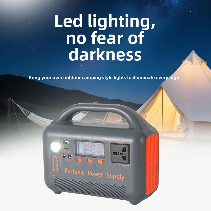 แบตเตอรี่สำรองแบบพกพา 500W 220 - Power Supply 500W บทวิจารณ์และราคา