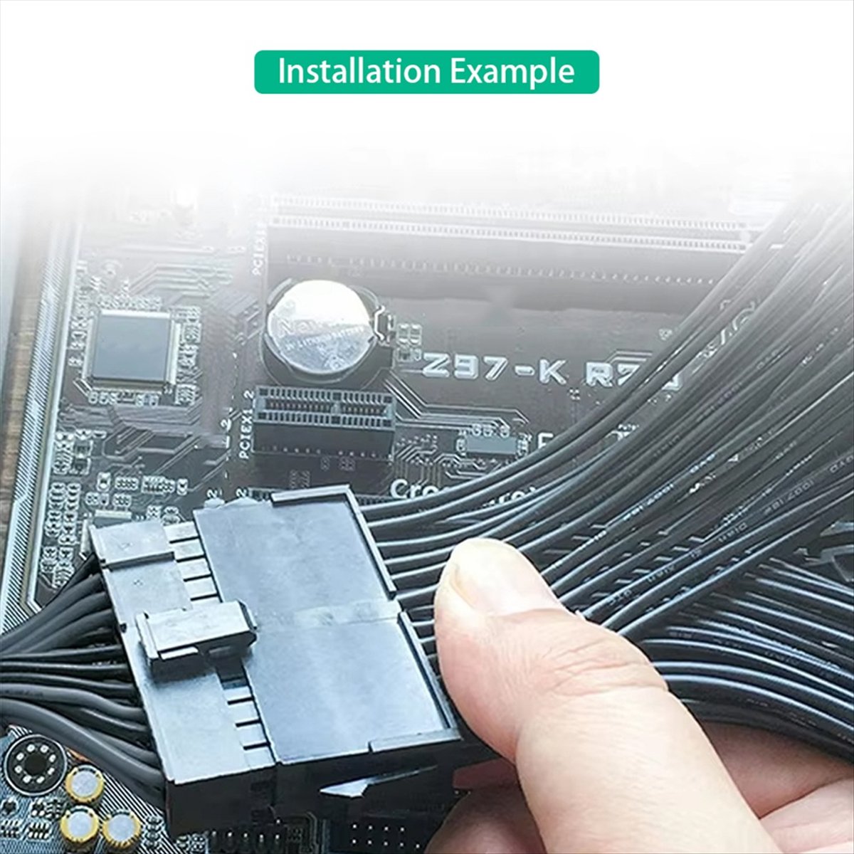 【A19R】สายแยกไฟ PSU แบบ ATX 24  - Psu Computer บทวิจารณ์และราคา