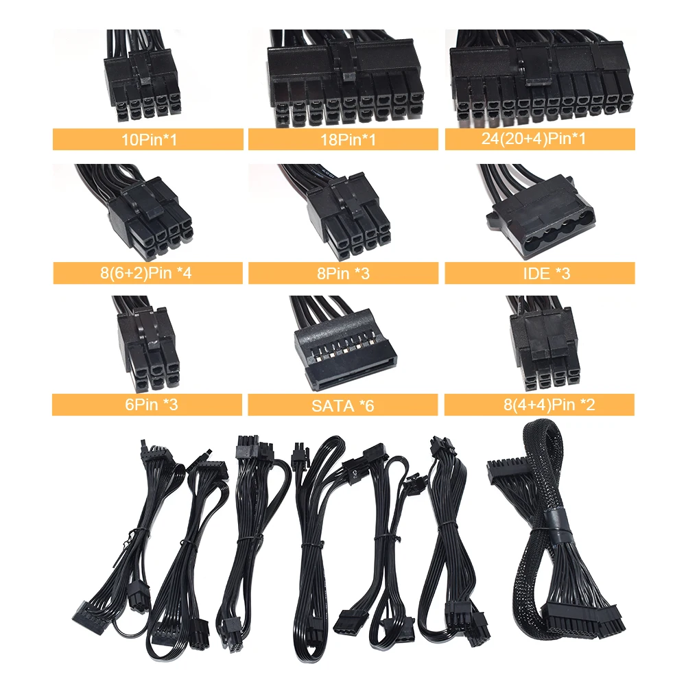 แหล่งจ่ายไฟ ATX 850W แบบ Full  - Atx Power Supply บทวิจารณ์และราคา