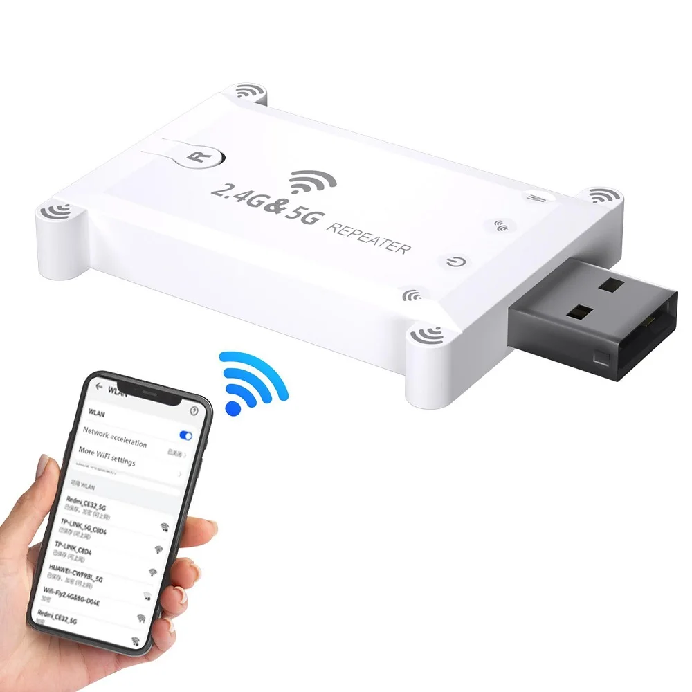 WiFi FIY 2.4g/5g Usb Wifi Repe - Server Power Supply บทวิจารณ์และราคา